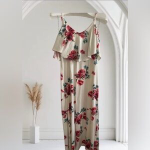 Floral Off-Shoulder Sexy Dress